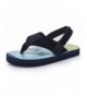Sandals Boys Flip Flops Sandals with Back Strap for Toddler/Little Kid/Big Kid - Aqua Green - CS18NI33L2G $25.08