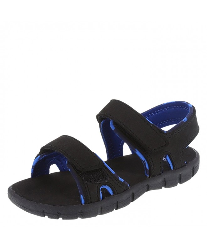 Sandals Boys' Toddler Sport Sandal - Black Blue - CI188DAH3RN $25.44