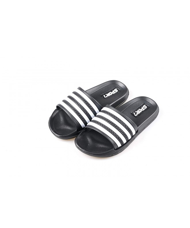 Sandals Lightweight Sandals Wearproof Sandals Outdoor Flexible - Black - CL18HGI2S0G $25.30