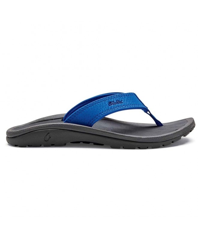 Sandals Ohana Kid's Flip Flop Sandal - Aqua Blue/Dark Shadow - C418478U5D3 $77.33