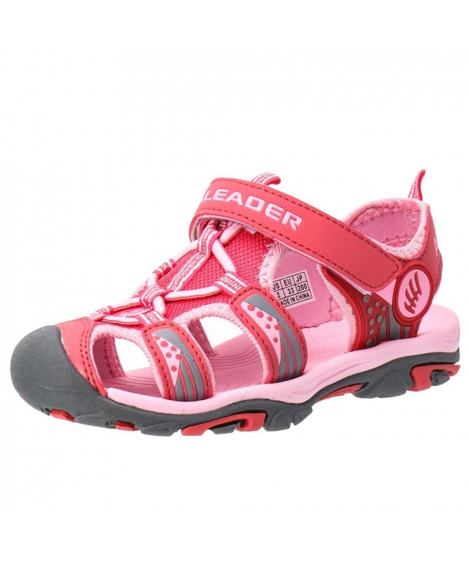 Sandals Kids Youth Sport Water Hiking Sandals (Toddler/Little Kid/Big Kid) - Pink - CO180L8TY6A $50.70