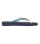 Sandals Kids Flip Flop Sandals - Top Mix - Navy Blue/Mineral Blue - C61860ZU288 $28.58