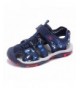 Sandals Kids Sport Sandals Closed Toe Boys Lightweight Athletic Beach Shoes (Toddler/Little Kid/Big Kid) - Blue1 - CS18D255TE...