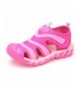 Sandals Boy's and Girl's Sports Sandals Breathable Closed-Toe Summer Outdoor Athletic Beach Shoes - Pink - CP1896LNRZR $31.03