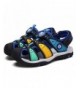 Sandals Boy's Girl's Summer Outdoor Breathable Athletic Bump Toe Strap Sport Sandals (Toddler/Little Kid/Big Kid) - Black - C...