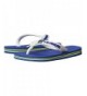 Sandals Kids Brazil Logo Sandal Flip Flops (Toddler/Little Kid)-Citrus Yellow-23/24 BR (9 M US Toddler) - Marine Blue - CQ11O...