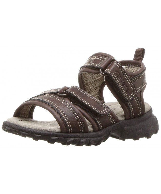 Sandals Kids Devon Boy's Casual Sandal - Brown - CL1867LSCNQ $31.84