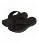Sandals Boys Rugged PU Ring Thong Strap Sandals (See More Colors and Sizes) - Black - CY185NHLA7E $23.80