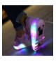 Skateboarding Wheelies Lightweight Fashion Sneakers - Pink/Double Wheel - CG12NTRMK3W $73.93