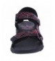 Sandals Boys' Web Double-Strap Sandal - Red Black - CH17Z220DLW $21.75