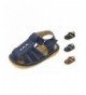 Sandals Squeaky Criss Cross Toddler Removable Squeakers - Blue - C912CP95WOJ $50.31