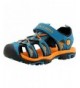Sandals Boy's Girl's Summer Breathable Close Toe Strap Sandals (Toddler/Little Kid/Big Kid) - Dark Blue - CS182SN8WZQ $40.91