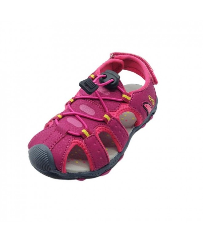 Sandals Kids Children Waterproof Hiking Sport Closed Toe Athletic Sandals (Toddler/Little Kid/Big Kid) - Fuchsia - CH187AU3W7...