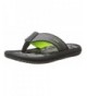 Sandals Dunas VI Kids 81485 Flip-Flop (Little Kid/Big Kid) - Grey/Black/Green - CP11PAUMO0Z $51.31