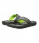 Sandals Dunas VI Kids 81485 Flip-Flop (Little Kid/Big Kid) - Grey/Black/Green - CP11PAUMO0Z $51.31