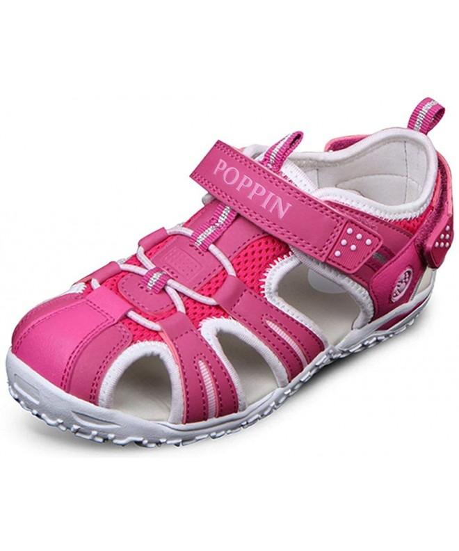 Sandals Boys' & Girls' Fisherman Closed Toe Athletic Sandals (Toddler/Little Kid/Big Kid) - 3 Hot Pink - CS183LE04EX $28.20