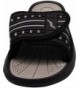 Sandals Boy's Slide Strap Shower Beach Pool Sandal - 2 Color Combinations - Runs 1 Size Small - Black-grey - CW18DCEKEM9 $23.51