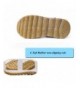 Sandals Boys Girls Closed Toe Genuine Leather Beach Flat Sandals Shoe for Kids - Brown - CE12GZUEHYZ $31.62
