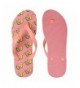 Sandals Kid's Boys and Girls Novelty Print Flip Flop Sandals - Avocado - CP12K0LP12H $22.98