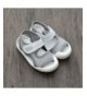 Sandals Boy's Girl's Summer Breathable Soft Sole Mesh Sports Sandals Open Toe Athletic Beach Shoes - Grey - CT18DL4EHDL $23.60
