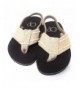 Sandals Tan Boy's Beachware Sandals - Assorted Sizes (Small/5-6 M US Big Kid) - CJ17Y7IA649 $18.94