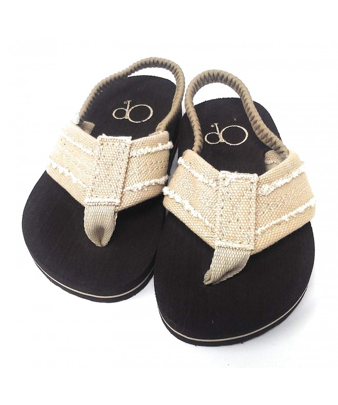 Sandals Tan Boy's Beachware Sandals - Assorted Sizes (Small/5-6 M US Big Kid) - CJ17Y7IA649 $20.85