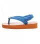 Sandals Kids Flip Flop Sandals - Baby Flintstones - Bamm-Bamm Rubble - (Infant/Toddler) - Neon Orange - Neon Orange - CN12M94...