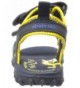 Sandals Made 2 Play Sharkie Sandal (Toddler/Little Kid/Big Kid) - Navy/Yellow - CU11M60KYM3 $60.94