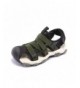 Sandals Boys Sport Sandals Closed-Toe Water Beach Shoes Summer Breathable Athletic (Toddler/Little Kid/Big Kid) - Green - CH1...