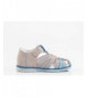 Sandals Boys Grey Sandal - 322002-25 Genuine Leather Orthopedic Shoes with Arch Support - C718NS97UQE $88.10