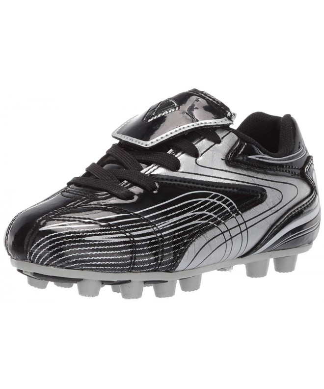 Soccer Striker FG Soccer Shoe (Toddler/Little Kid/Big Kid) - Black/Silver - CK115KSPSDX $38.99