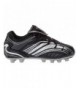Soccer Striker FG Soccer Shoe (Toddler/Little Kid/Big Kid) - Black/Silver - CK115KSPSDX $44.56