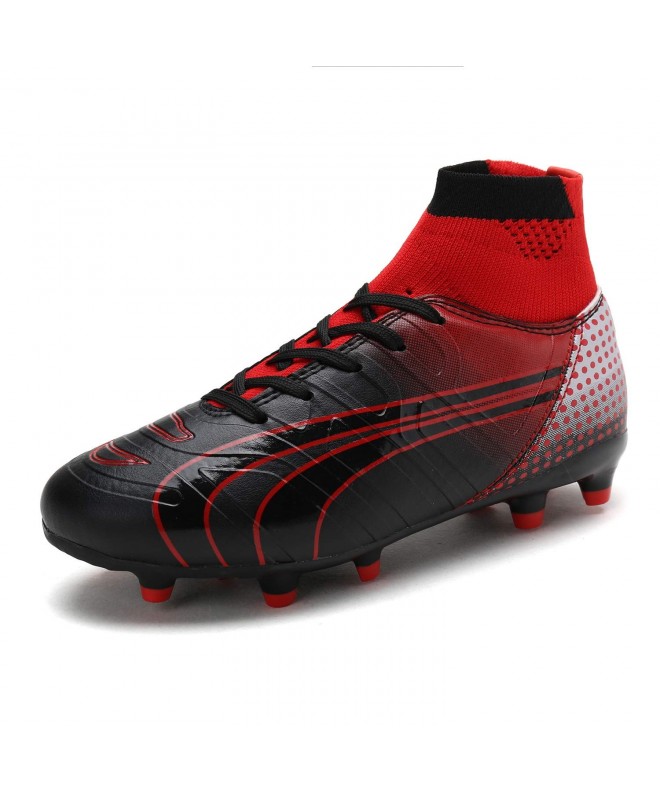Soccer Boys Girls Athletic Soccer Football Cleats Shoes(Toddler/Little Kid/Big Kid) - Red/Black/Lt.grey-160862 - CA182ICU9XX ...
