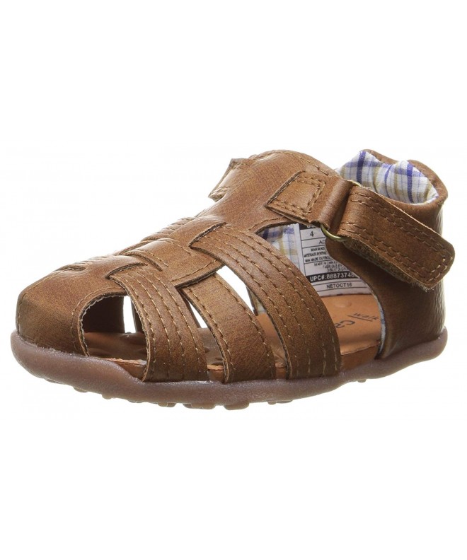 Sandals Every Step Stage 3 Girl's and Boy's Walking Shoe - Addison - Brown - 4.5 M US Toddler - C612NEVAXFB $45.13