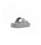 Sandals Boys Flip Flops Eva Double Buckle Slide Sandal - Grey - CN18OMKX773 $63.77