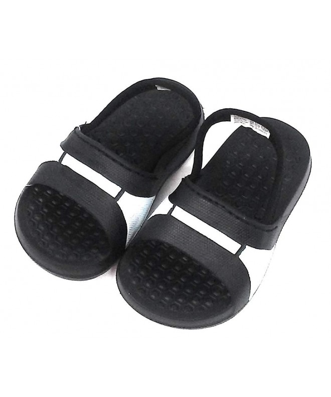 Sandals Toddler Boys' Slide Sandals Black - C918NWYZXEX $21.52