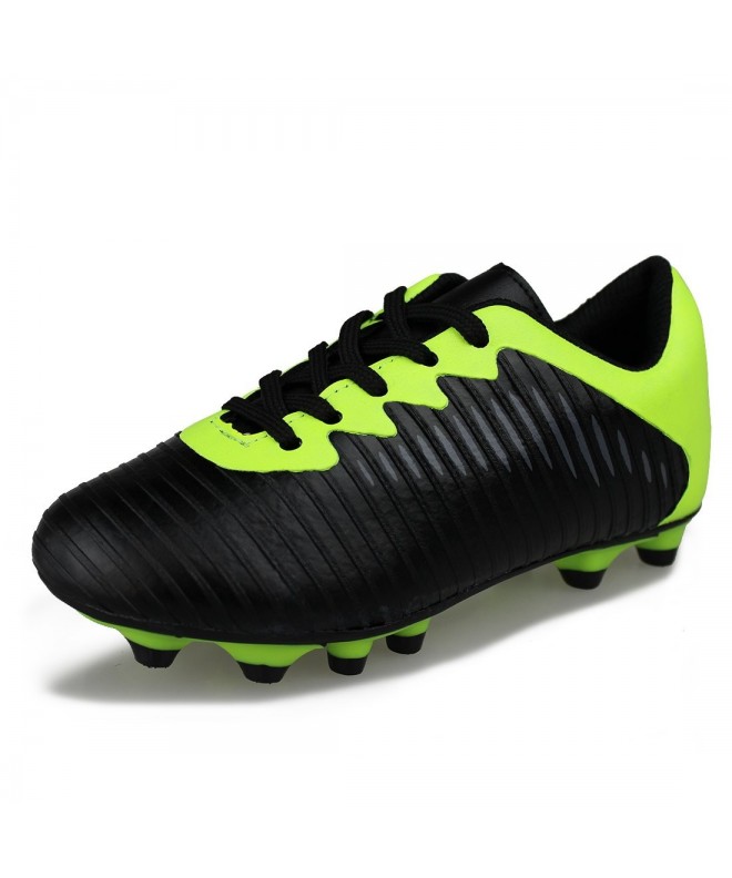 Soccer Athletic Outdoor/Indoor Comfortable Soccer Shoes(Toddler/Little Kid/Big Kid) - 005-black Green - C6188LTIUM5 $41.64