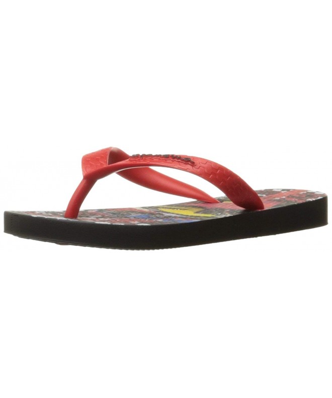 Sandals Boys' Hot Wheels Speed Flip Flop - Black/Red - CS12MQNRUG7 $37.18