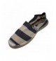 Sandals Espadrille Crude Large Blue Stripes - CK12GTKA86B $46.61