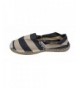Sandals Espadrille Crude Large Blue Stripes - CK12GTKA86B $46.61