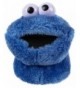 Slippers Elmo and Cookie Monster Kids Slippers - Sock top - Plush - Toddler and Kids - size 3 to 10 - Blue - C518DUSLK05 $27.67