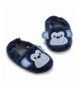 Slippers Csfry Baby Girl's Premium Soft Plush Slippers Cartoon Warm Winter House Shoes - Navy - CV18HLDRZWZ $19.48