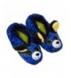 Slippers Kids Slippers Socks Cute Kids House Slippers - Blue - C318HORW5U6 $30.56