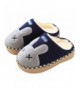 Slippers Girl Cute Home Slippers Kid Fur Lined Winter House Slippers Warm Indoor Slippers for Boys - Cute Blue - C618L7HOYGZ ...