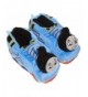 Slippers Plush Toddler Slippers for Kids Boys Slippers Character Shoe - Blue - CP18EOLXKHT $27.62