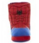 Slippers Boy's Spiderman Slipper Booties - Red - C0188W0E79N $40.85
