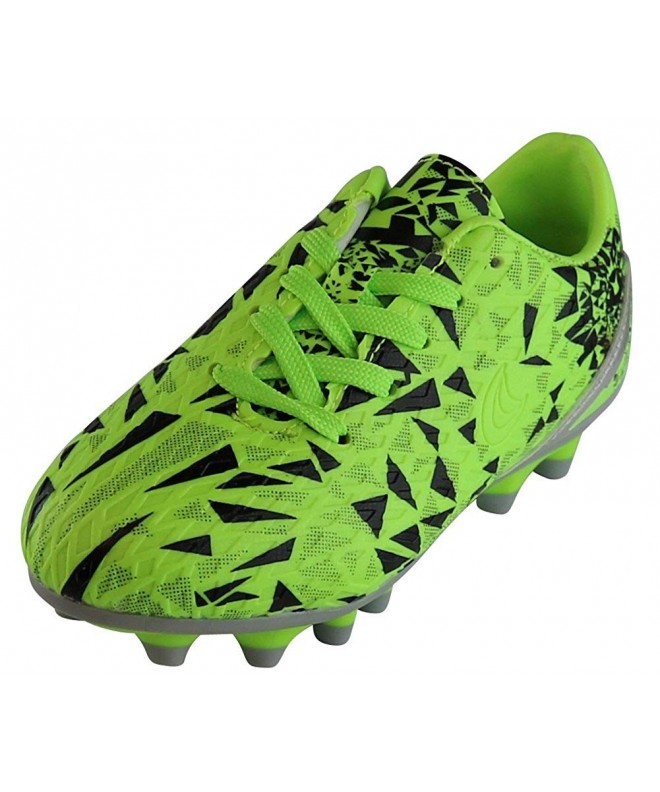 Soccer Kids Lace-up Soccer Shoe Cleats (Toddler/Little Kid/Big Kid) - Green - C018DW3HNH9 $53.00