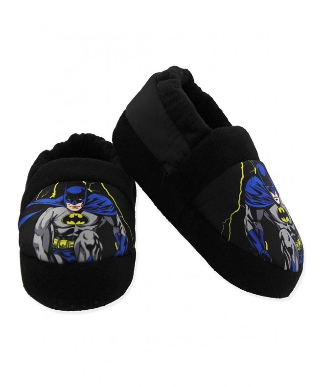 Slippers Batman Superhero Boys Aline Slippers (Toddler/Little Kid) - Black/Multi - CG18Q2EMMR7 $29.43
