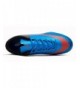Soccer Youth Kids Artificial-Turf TF Soccer Shoes Indoor Football Training (Little Kid/Big Kid) - Blue - C318G4ALIE3 $58.66