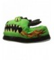 Slippers Boys Dragon Slippers Moccasin (Toddler/Little Kid/Big Kid) - Green/Black - C4129LKWU2R $34.60